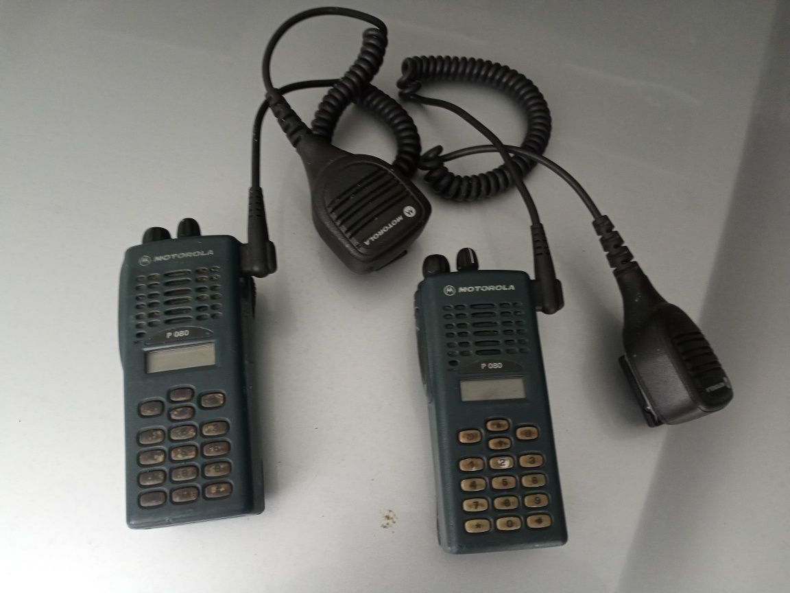 Stare krótkofalówki radiotelefony przenośne Motorola  do kolekcji