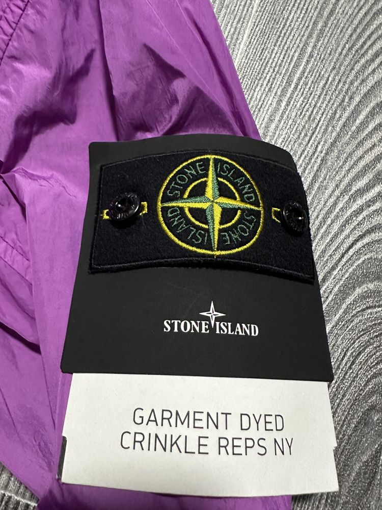 Stone Island Garment Dyed Crincle Reps NY