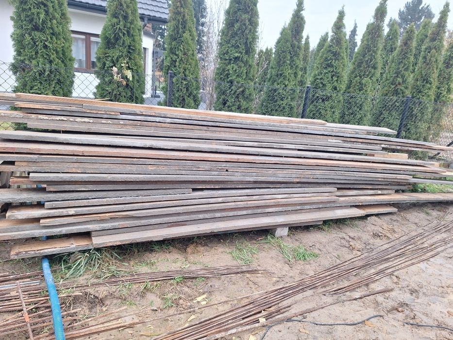 Deski szalunkowe cena za m3