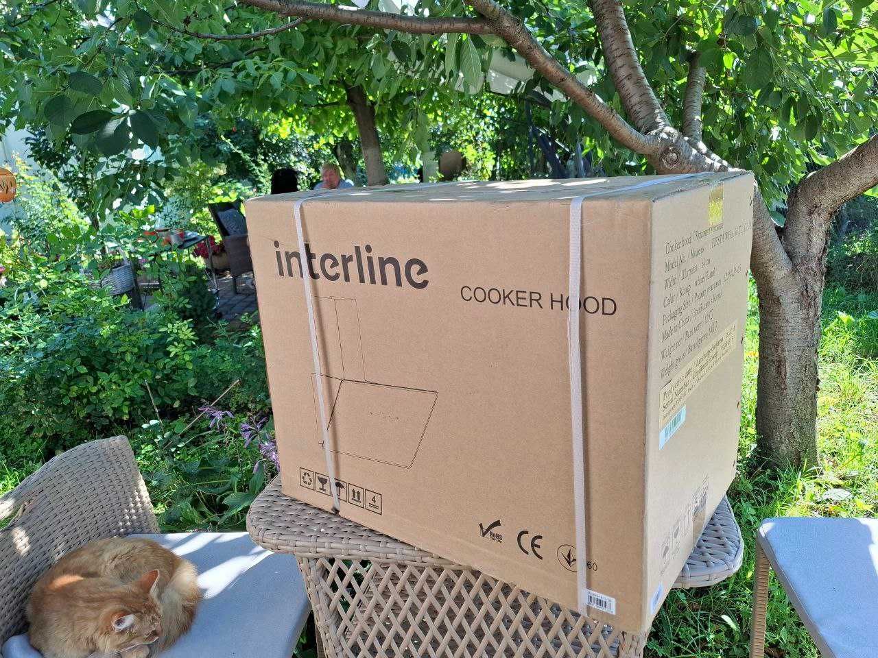 Кухонна втяжка Interline, модель FIESTA WH A 60 TC/GL/A