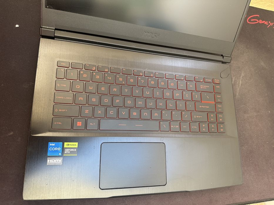 Laptop Msi thin GF63 12VE