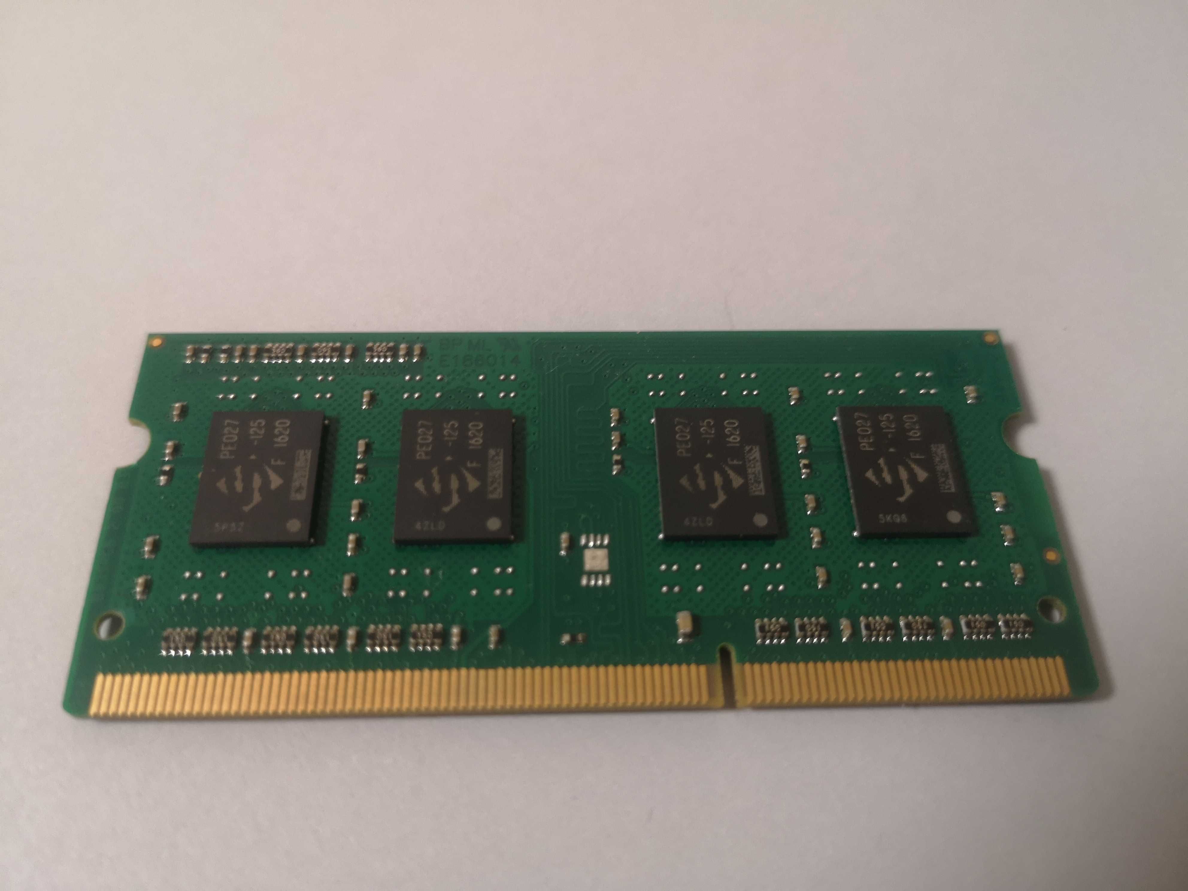 ОЗУ, память для ноутбука, Transcend SODIMM DDR3 4Gb 1600MHz 1R*8, Б/У