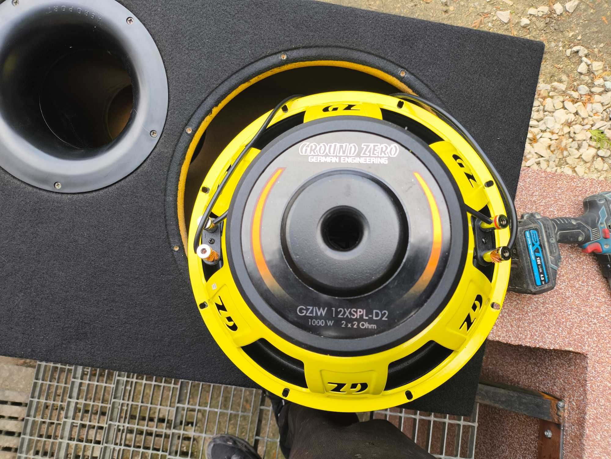 Ground Zero subwoofer Samochodowy
