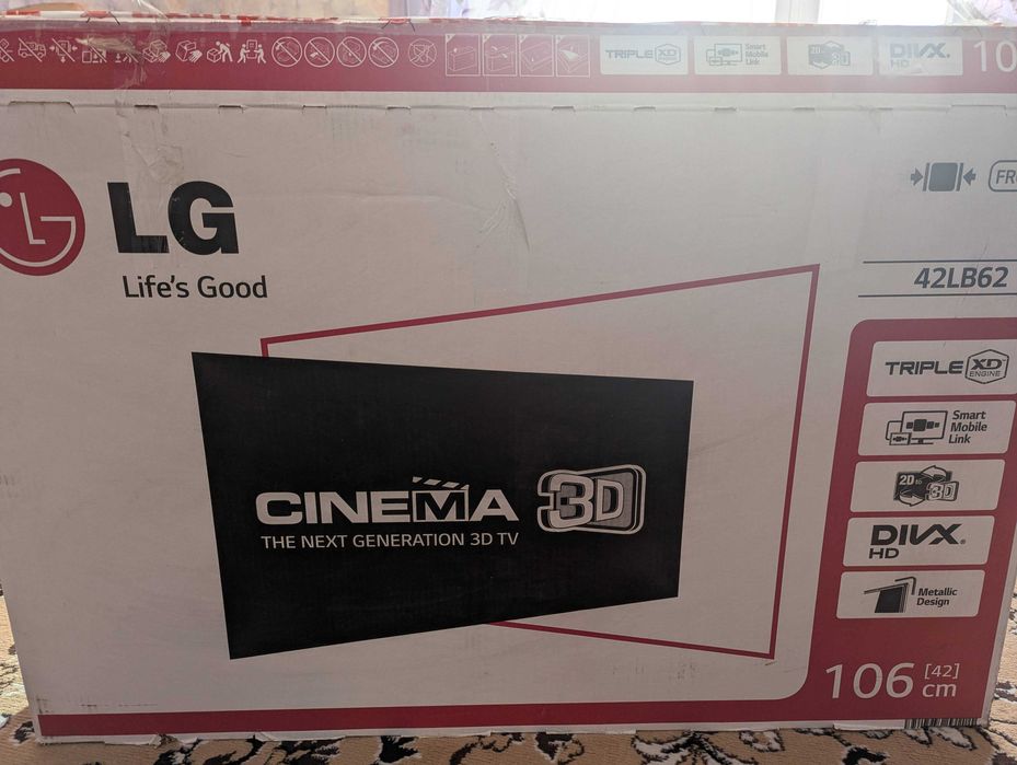 Телевізор LG 42 дюйми без будь яких пошкоджень!