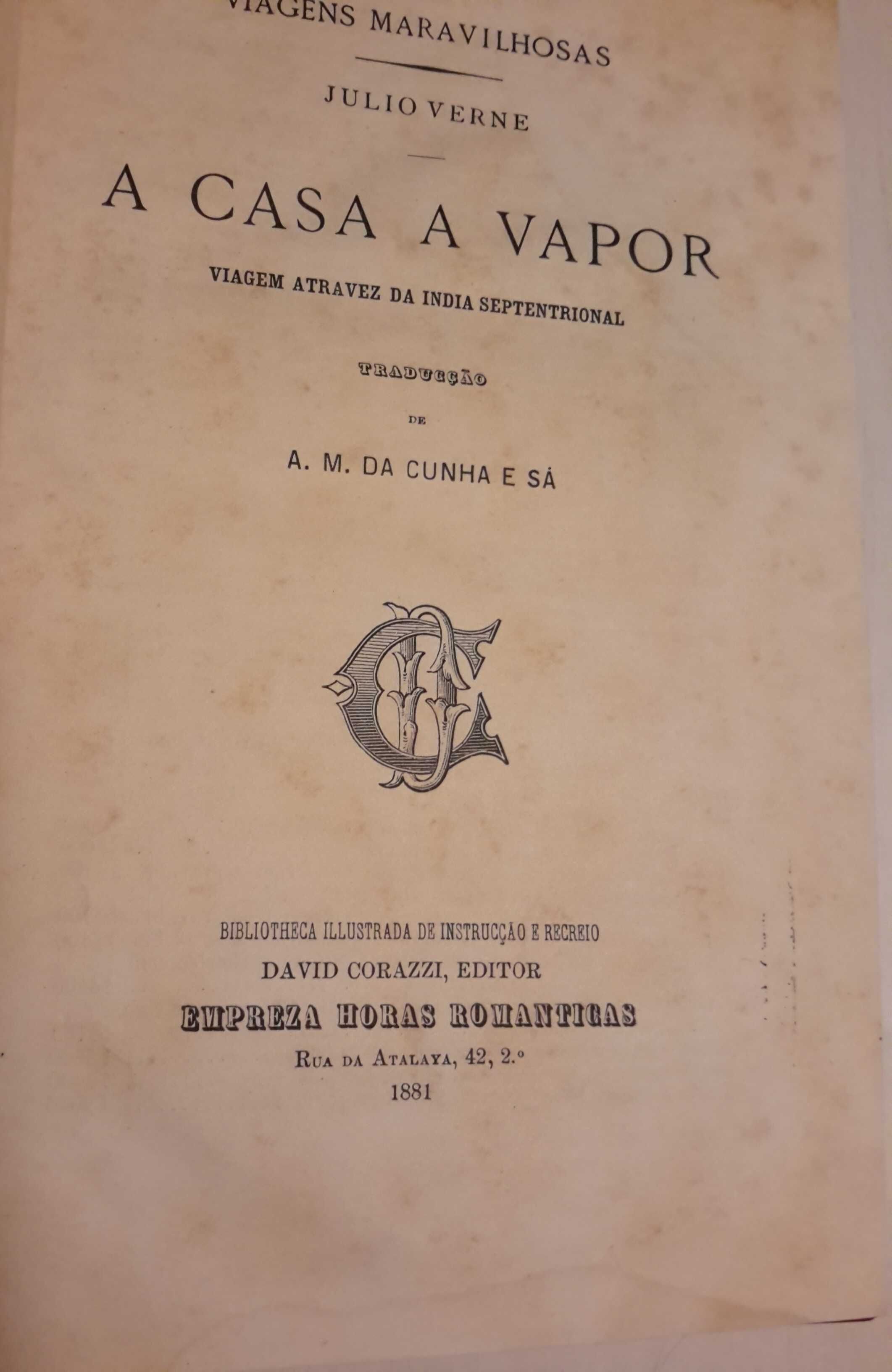 Júlio Verne - A Casa a Vapor (1880)