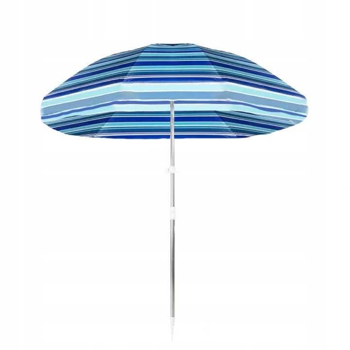 Duży parasol plażowy składany ogrodowy XXL