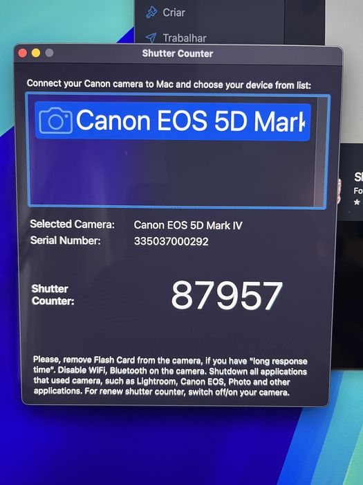 Canon 5D Mark IV (estado impecável!!)