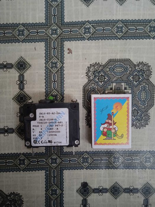 Автоматический выключатель постоянного тока 80В 6А, есть от 4А до 6А