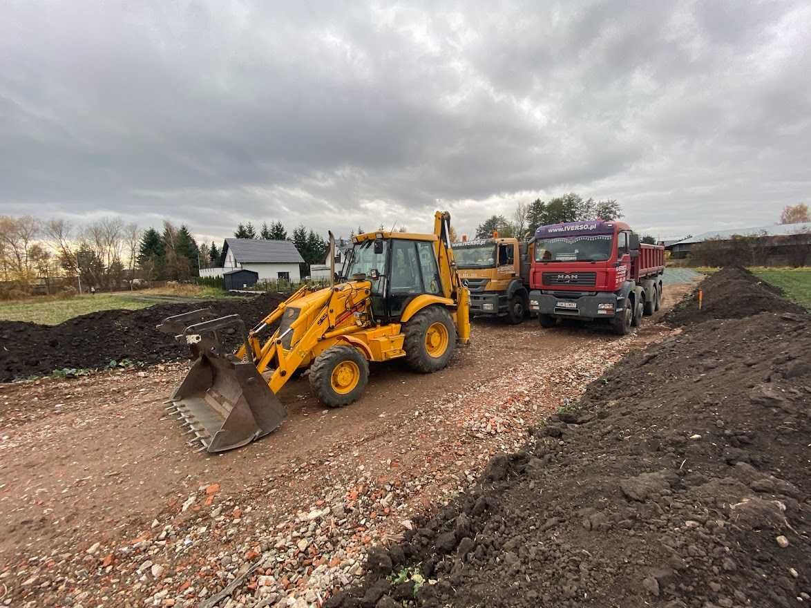 Usługi transportowe, Transport kruszyw, Żwir, Piasek, Ziemia, Wywóz