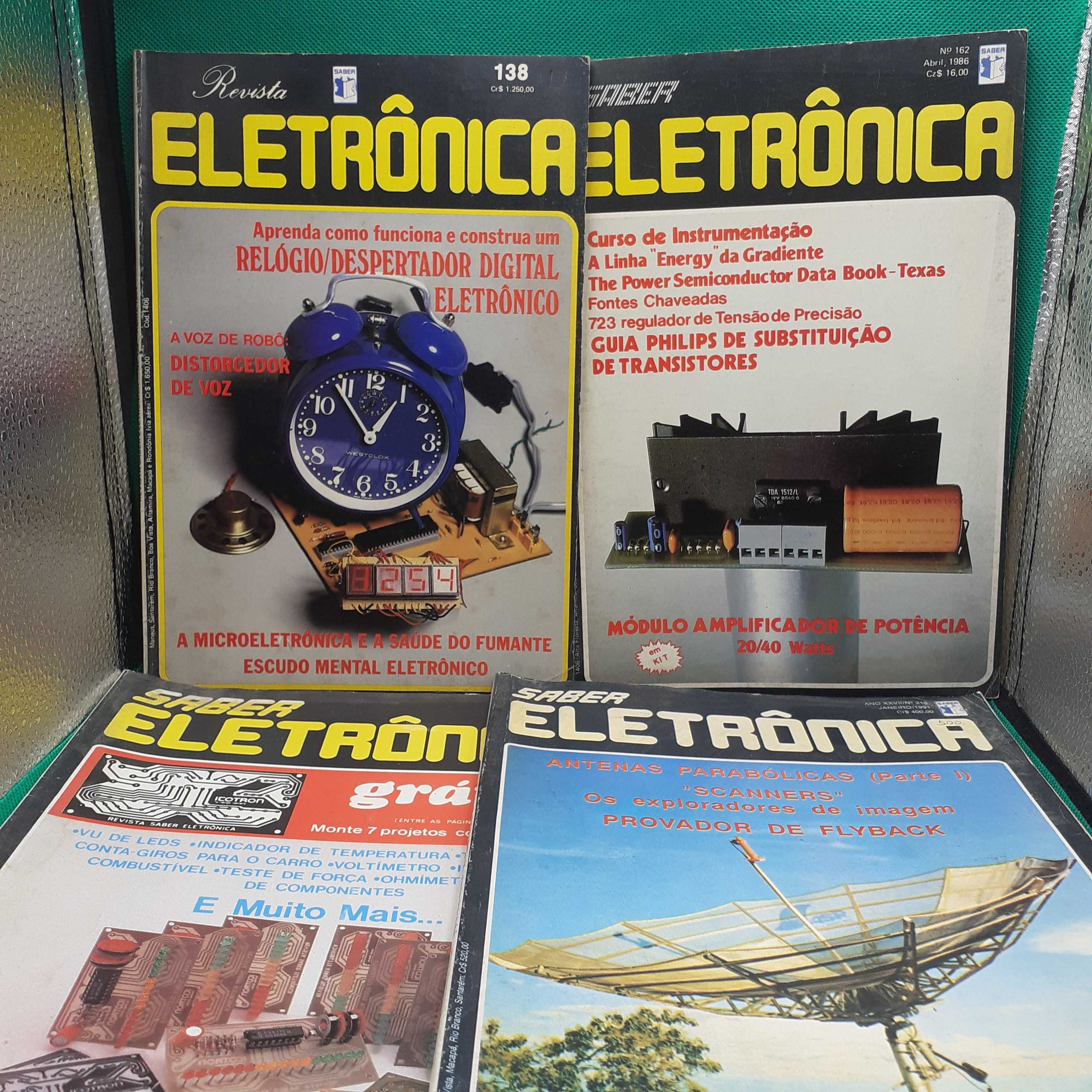 Livro - REF SD - Lote de Revistas de Eletrônica (ler descrição)