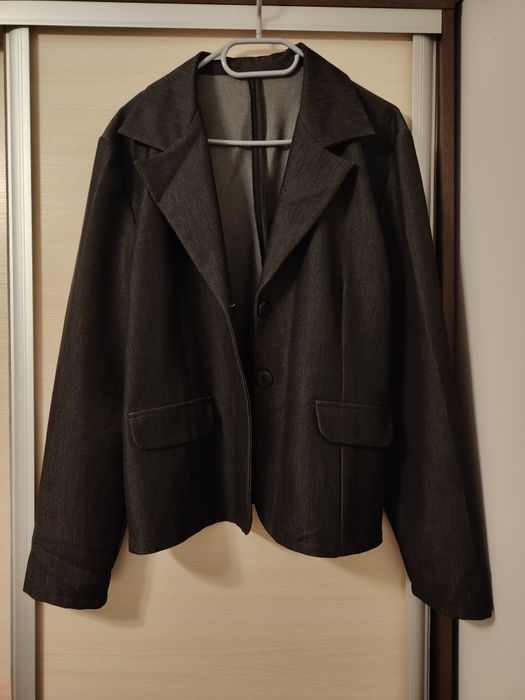 Elegancka marynarka, żakiet damska plus size 46-48