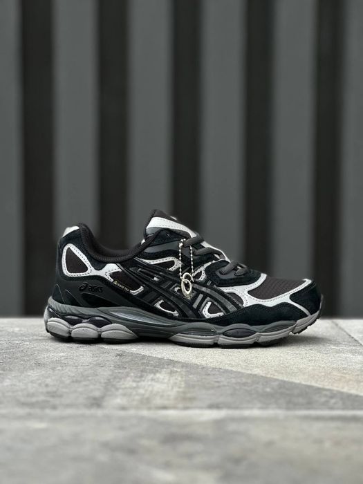 ТОП! ASICS Gel-NYC Black Silver Gore-Tex , ASICS Gel-NYC , Асікс