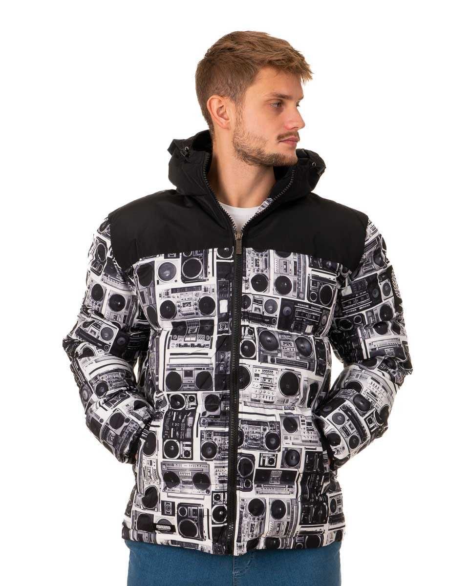 kurtka zimowa z metkami Mass Denim Mass DNM Jacket Empire Hoody M