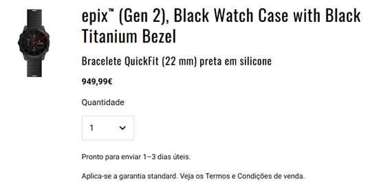 Garmin epix™ (2nd generation) - Sapphire Edition | 47 mm64584750039041121