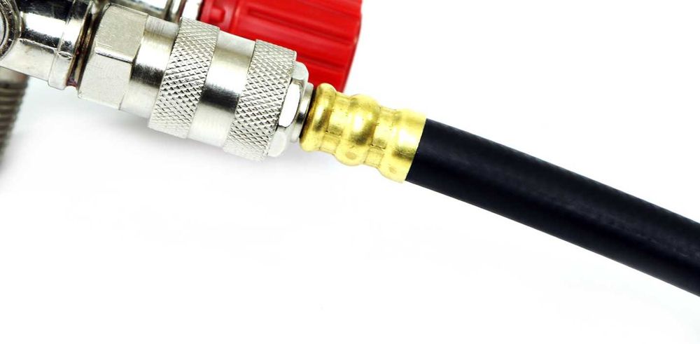 WĄŻ PRZEWÓD PNEUMATYCZNY GUMOWY 15M 6x13mm Zakuwany Do Kompresora