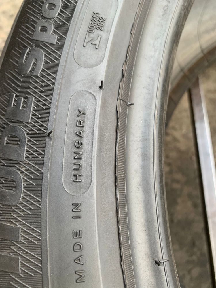 Шини 285/40 r20 пара Michelin 2021p літо 5мм