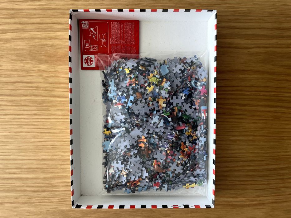 Puzzle Educa 1000 Peças - Marvel - Completo