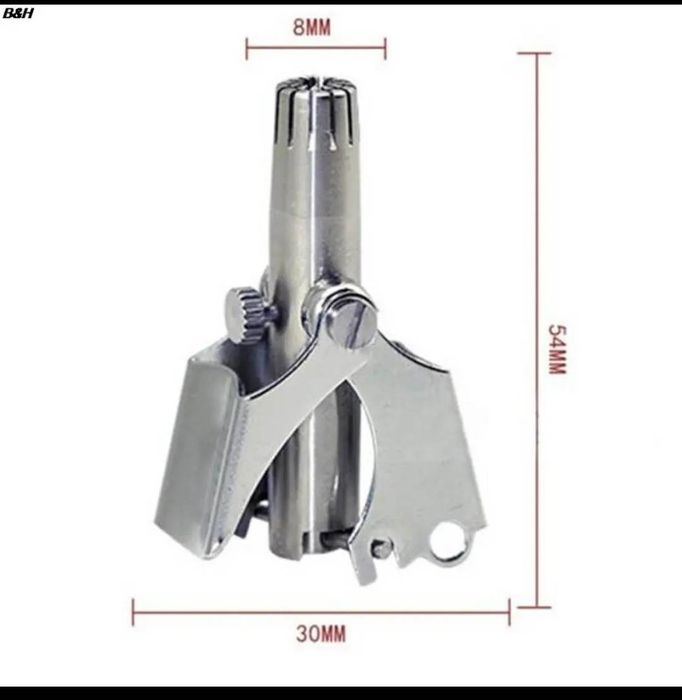 Ręczny trymer,depilator włosów w uszach i nosie. Nie wyrywa!!