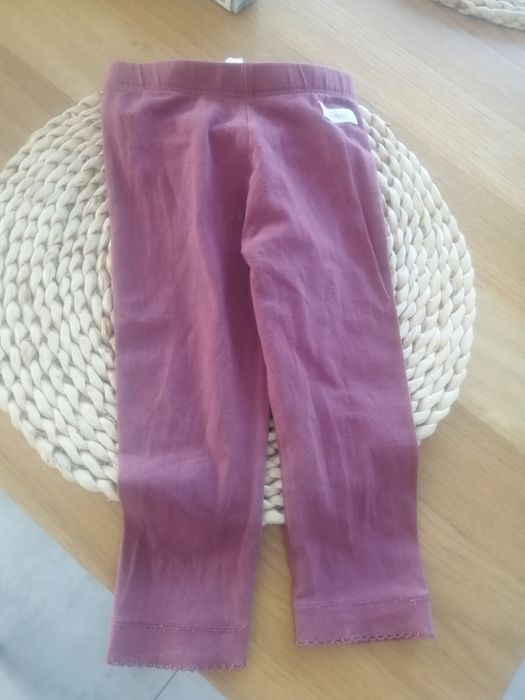 Leginsy Newbie bordowe, rozmiar 80 (9-12 m.)