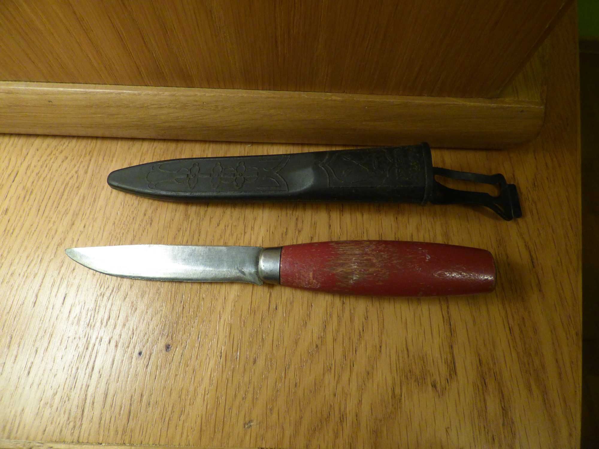 stary nóż myśliwski MORA SWEDEN