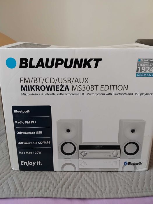 Mini wieża Blaupunkt MS30BT CD USB MP3 Bluetooth