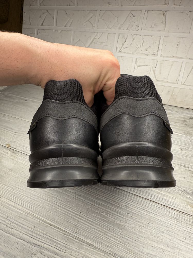 Крутые кожаные кроссовки haix black eagle tactical 2.0 gtx low