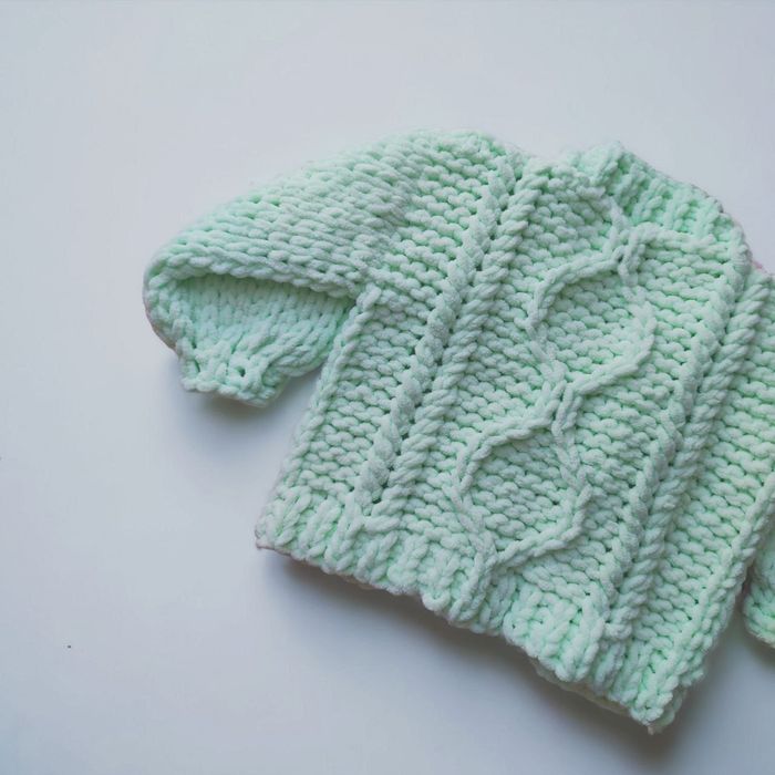 Дитячий плюшевий кардиган