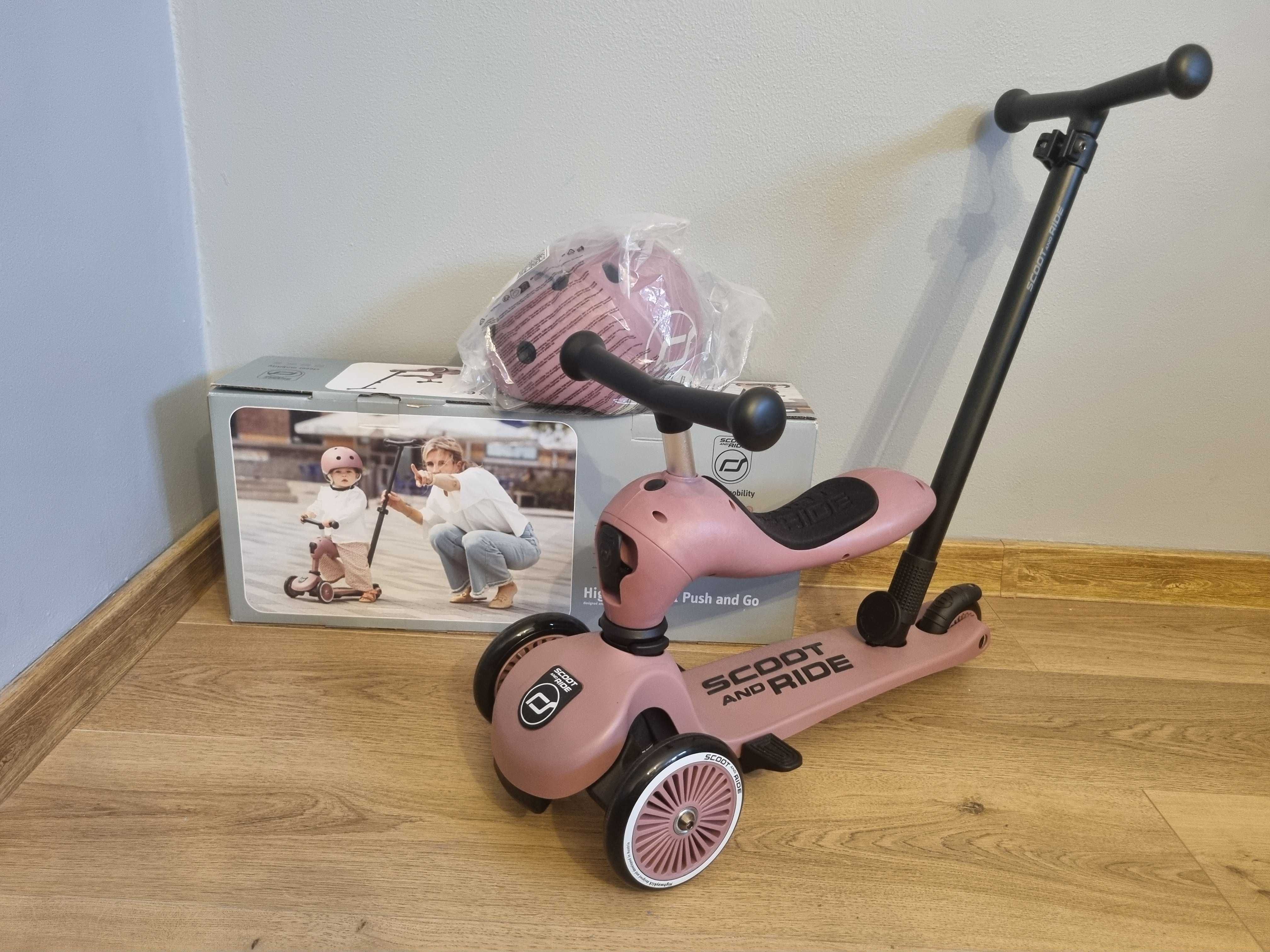 Hulajnoga scoot and ride 3w1 nowa