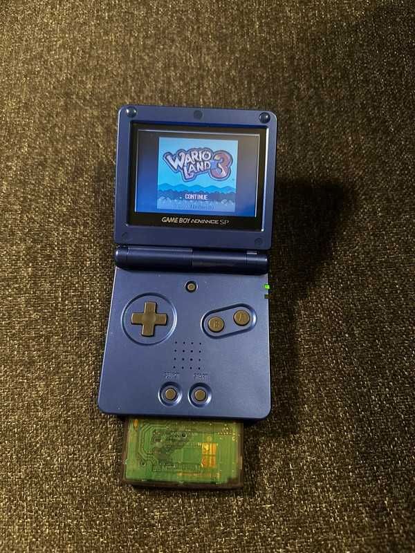 Dark Blue Nintendo Gameboy advance SP GBA