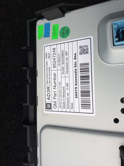 Wyświetlacz Nawigacji Astra J