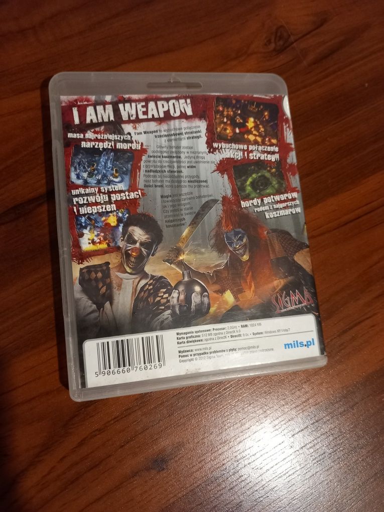 I am weapon gra PC CD- ROM
