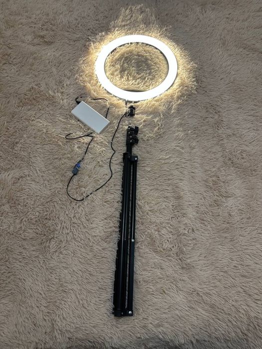 Кольцевая лампа RingFill 36см USB /Кільцева лампа USB RingFill