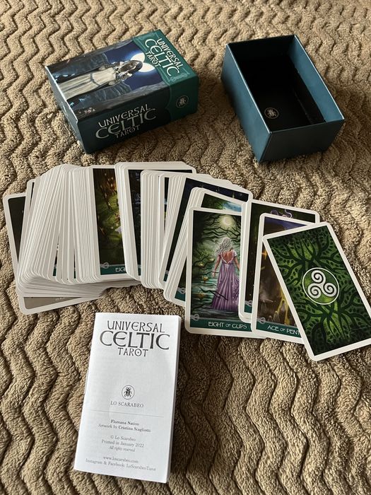 Таро Рунічне. Таро Кельтське міні. Оригінал. Ло скарабео.