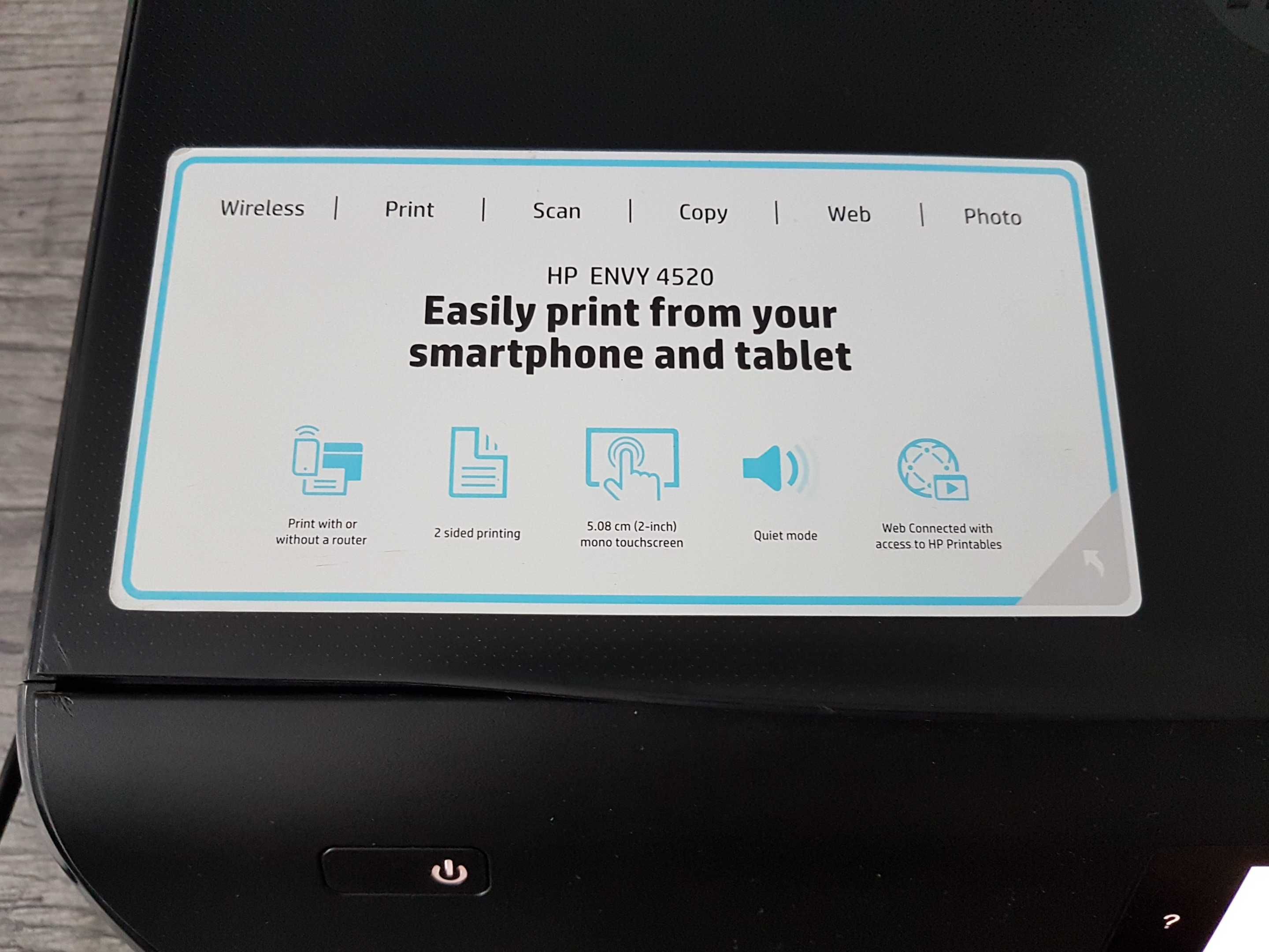 Urządzenie wielofunkcyjne HP ENVY 4520 drukarka+ksero+skaner WIFI USB