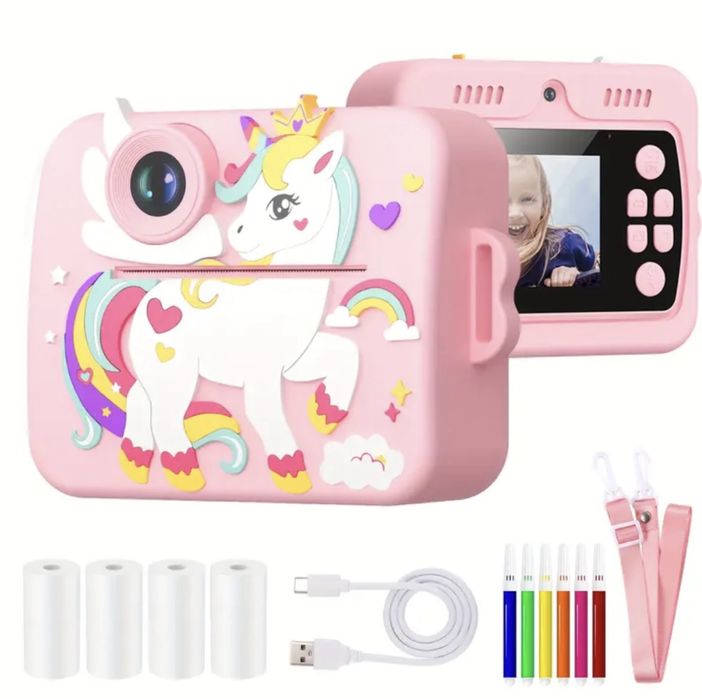 Дитячий фотоапарат миттєвого друку