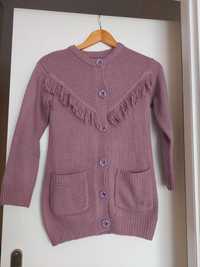 Sweterek cardigan rozmiar 140