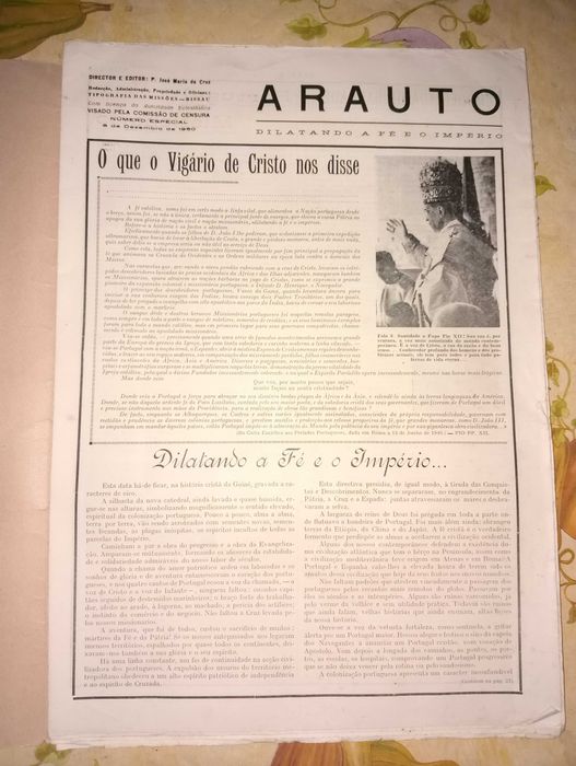 Jornal Arauto Guiné Portuguesa