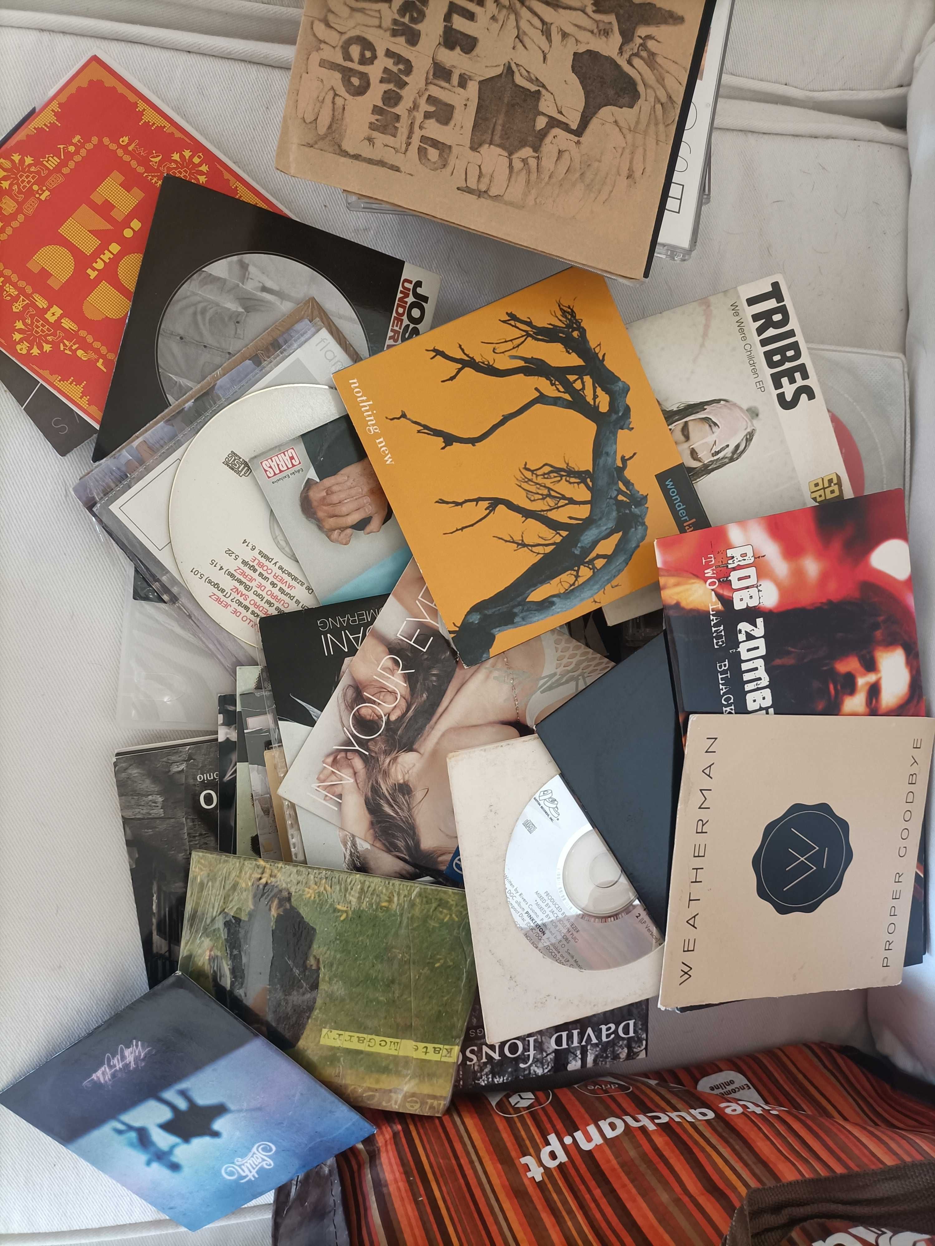 Lote 130 cds Singles Promo Rock Pop Portuguesa