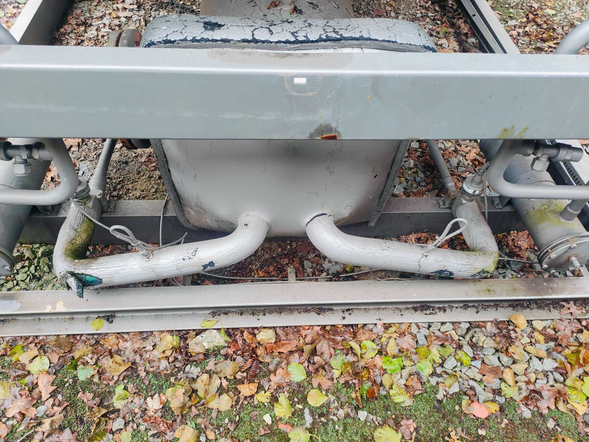 Wymiennik ciepła płaszczowo-rurowy 500 kW, chiller