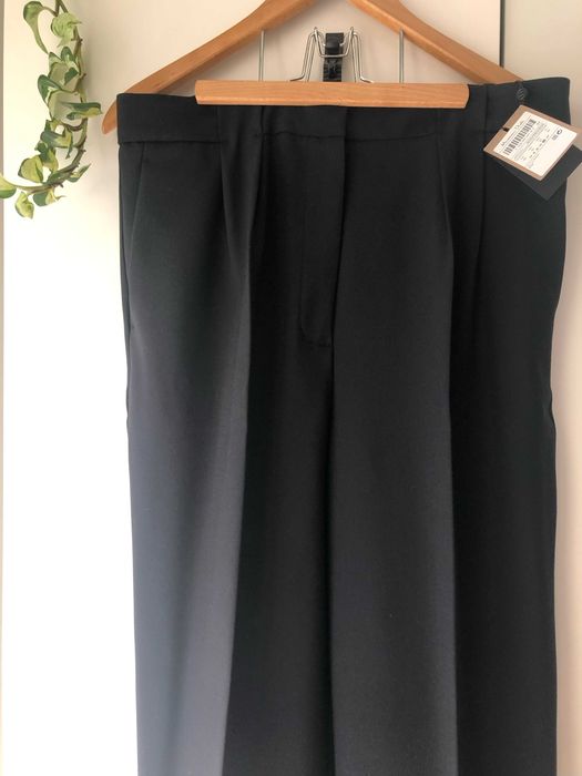 Spodnie Massimo Dutti, czarne roz. 44, nowe