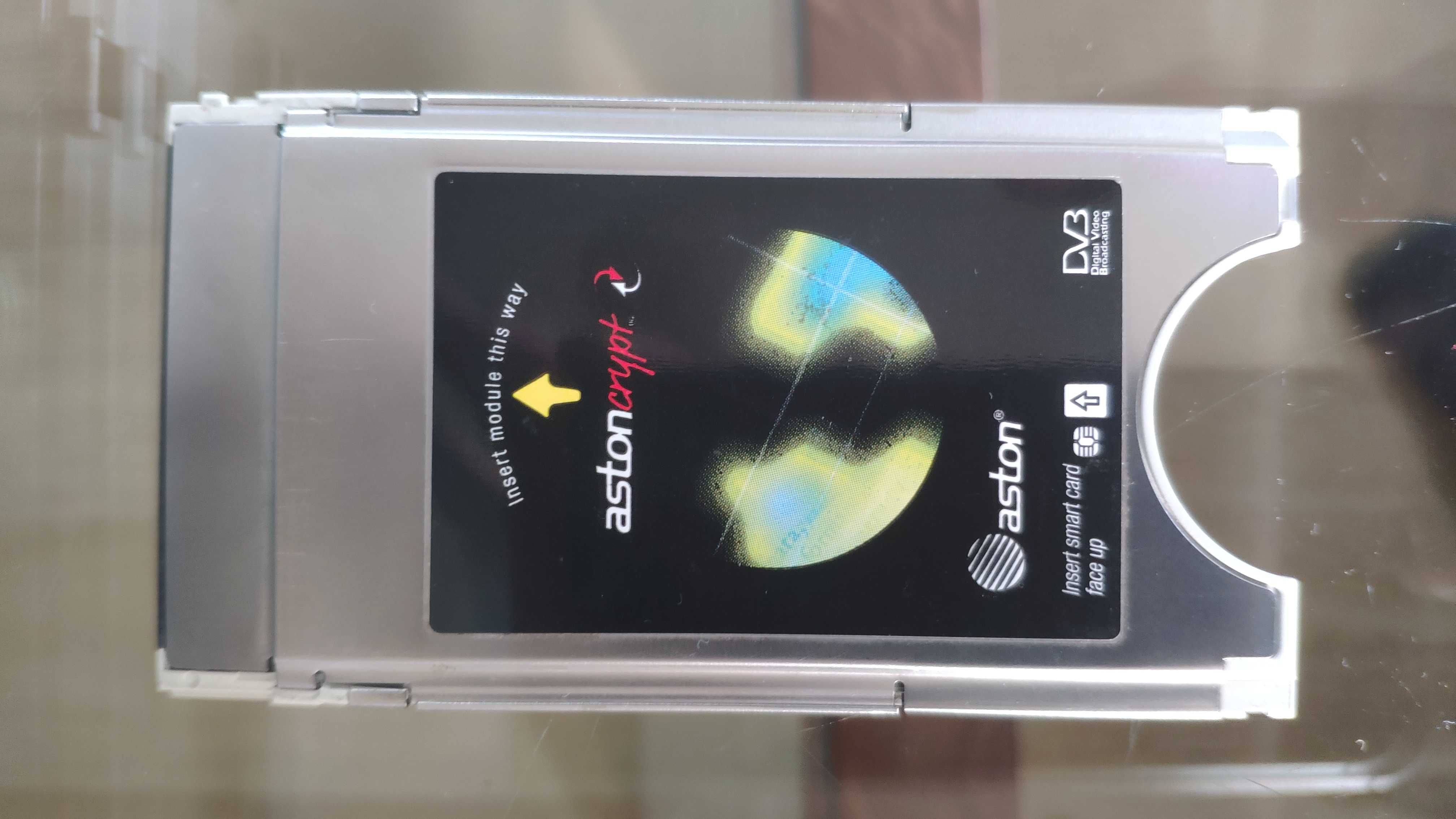 Komplet: karta DVB-CI module AstoneCRYPT+dekoder TOPFIELD:TF7700 HSCI