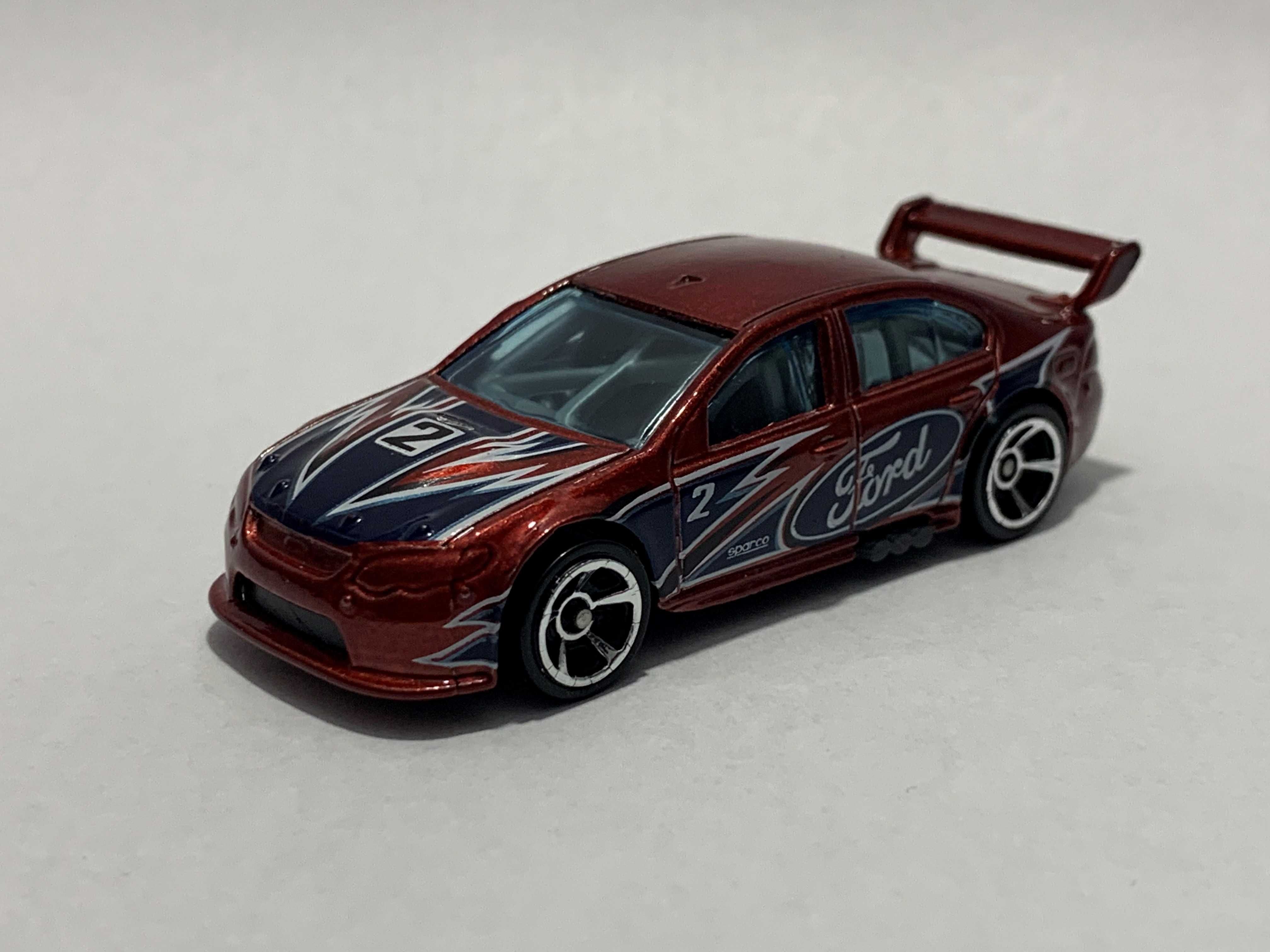 Hot Wheels Mystery Models: Ford Falcon Race Car.