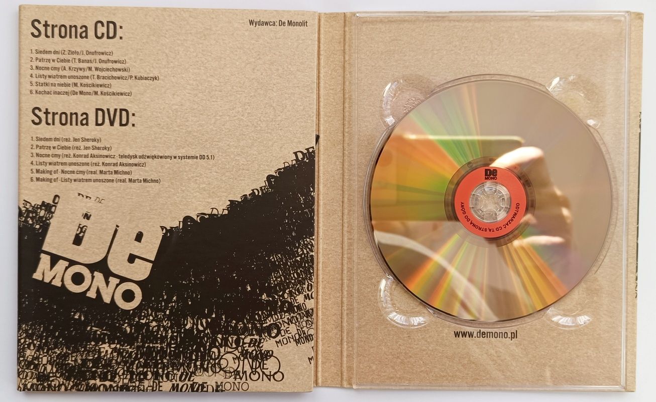 De Mono De Monolit Siedem Dni CD +DVD 2008r