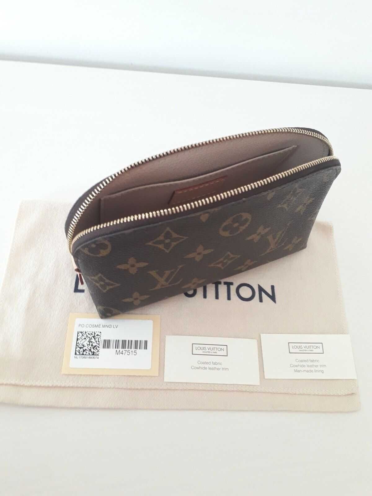 Original LOUIS VUITTON Pochette Cosmetic Pouch M47515 - NOVA