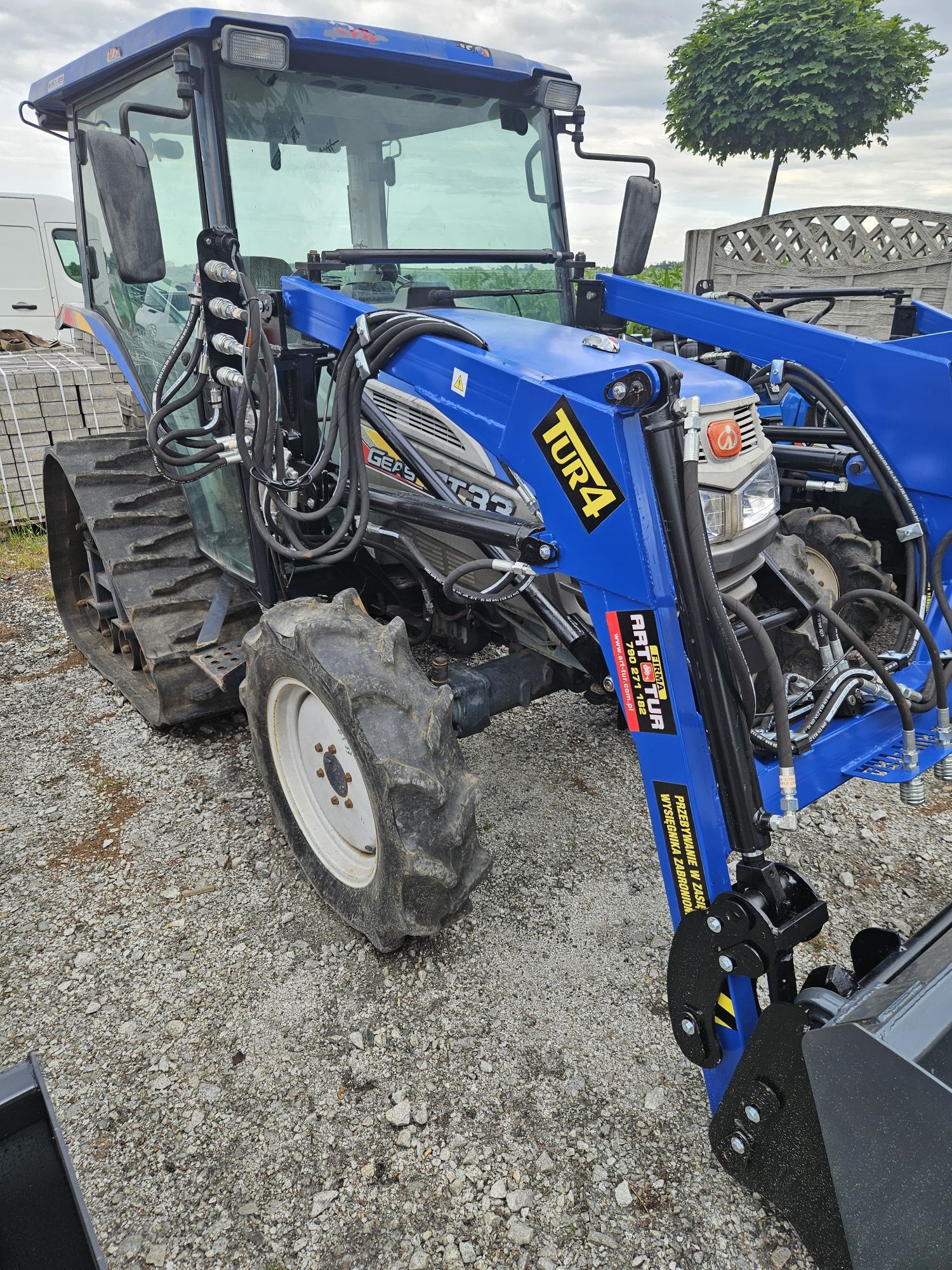 Art-Tur  Ładowacz Tur 4 euro ramka iseki yanmar kubota shibaura