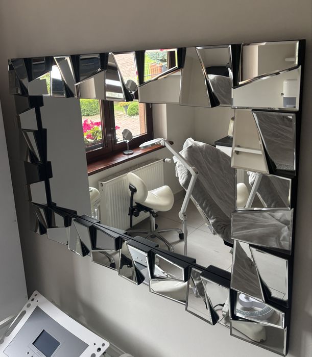 Lustro dekoracyjne 120x80 cm – nowoczesny design