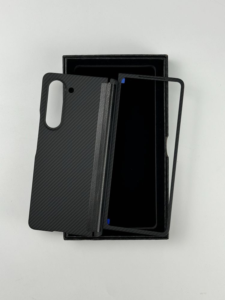 Карбоновый чехол для Samaung Galaxy Z Fold 5 + MagSafe магнит