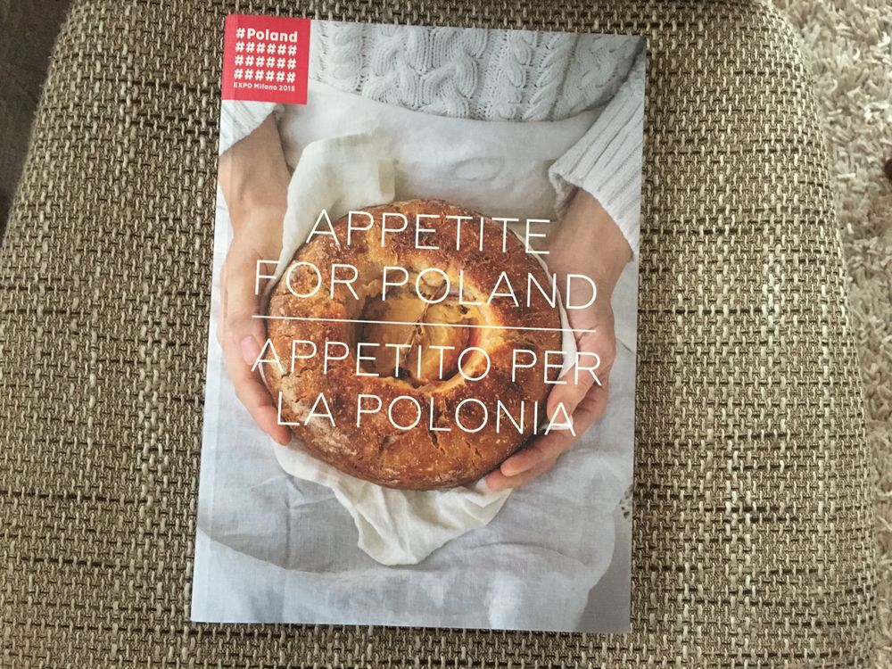 Książka, album Appetite for Poland - przepisy ang., franc.