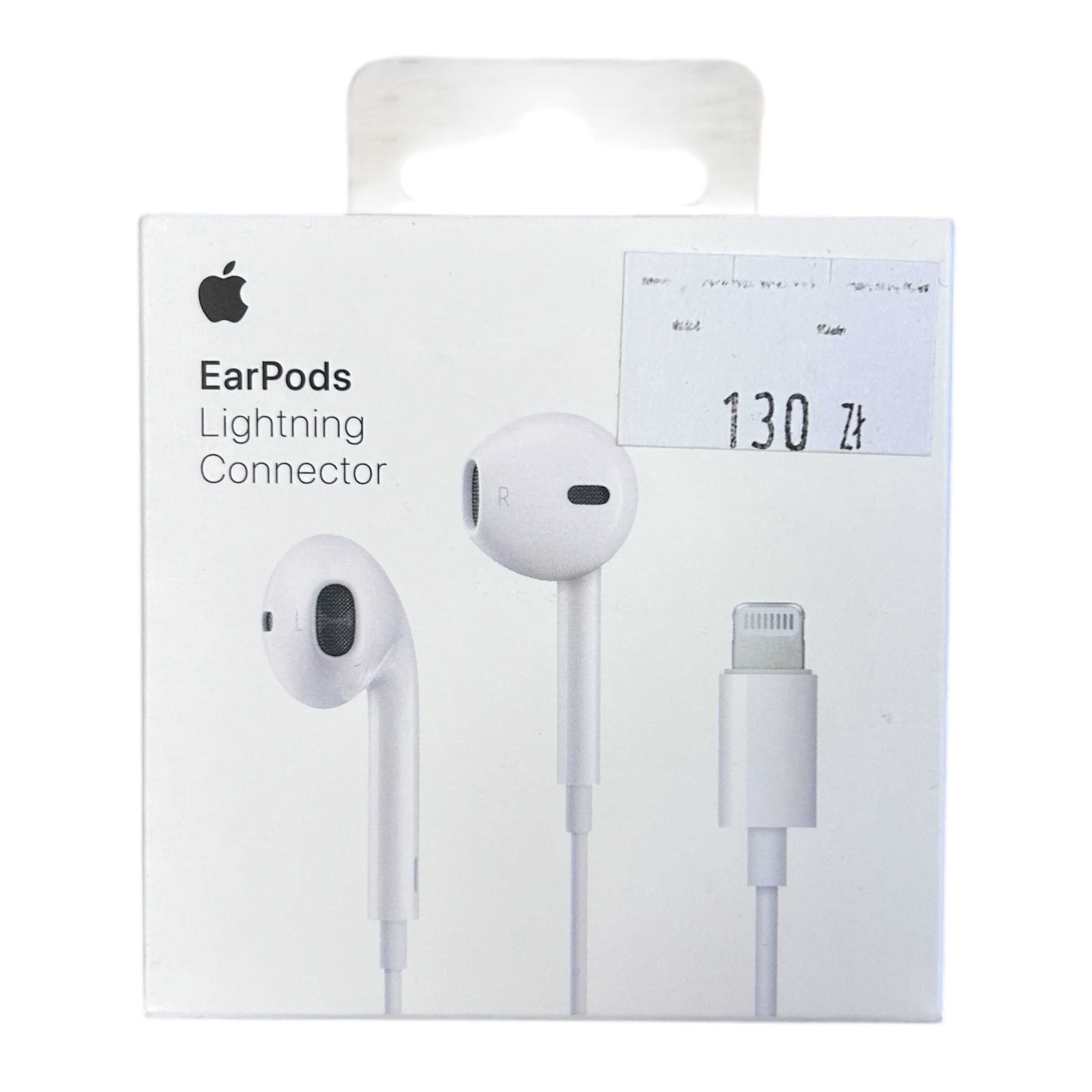Słuchawki Apple douszne przewodowe EarPods Lightning