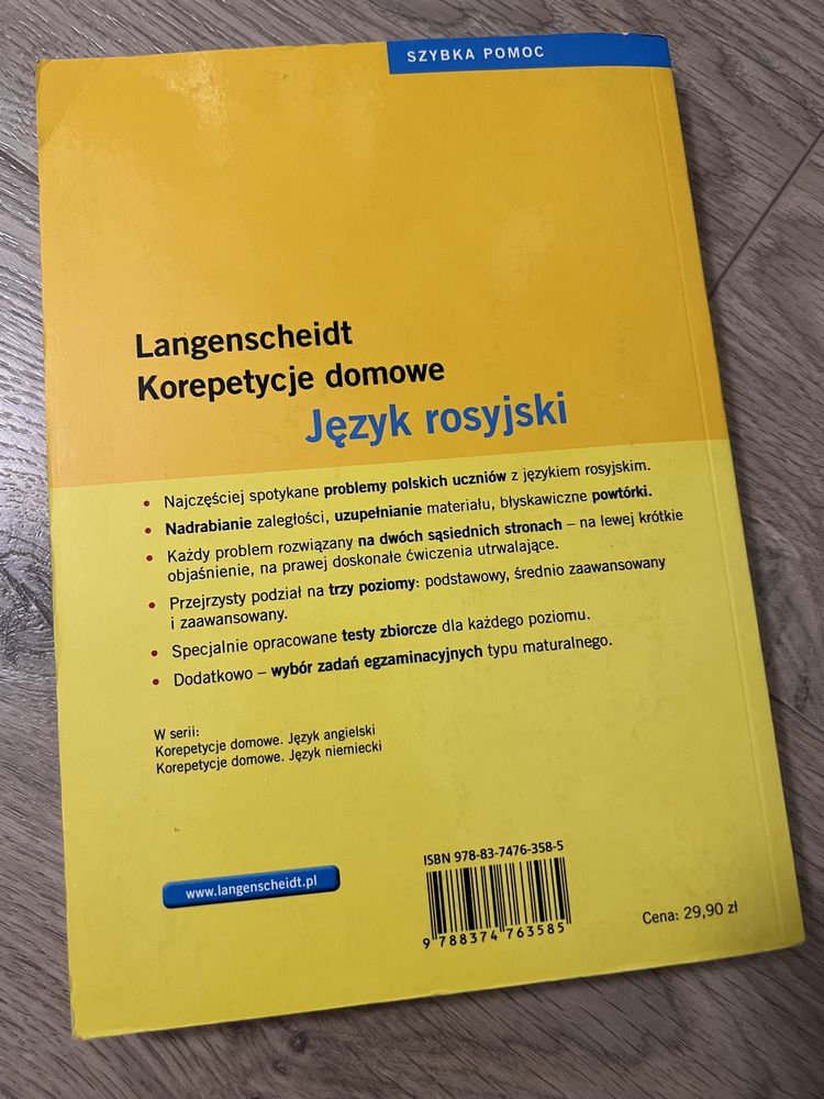 Korepetycje domowe Język rosyjski Langenscheidt
